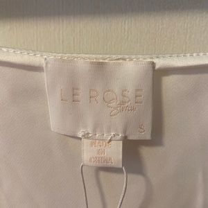 Le Rose silk slip dress